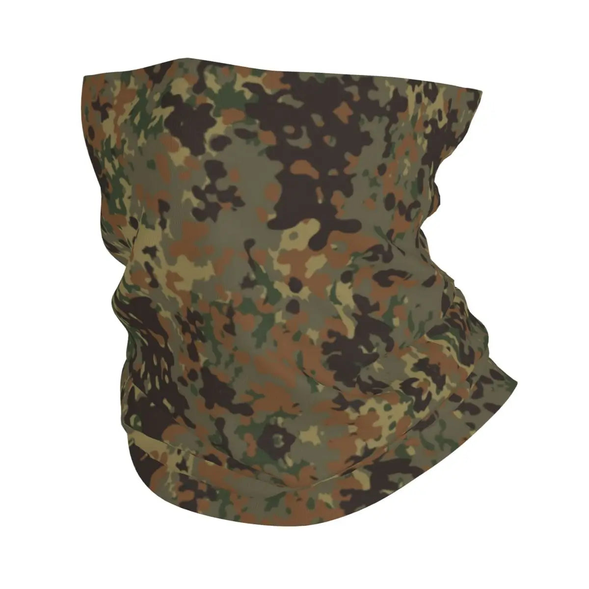 Splittertarn Schlauchtuch – Camouflage Multifunktionstuch aus Polyester – Bandana, Halstuch & Gesichtsschutz für Outdoor