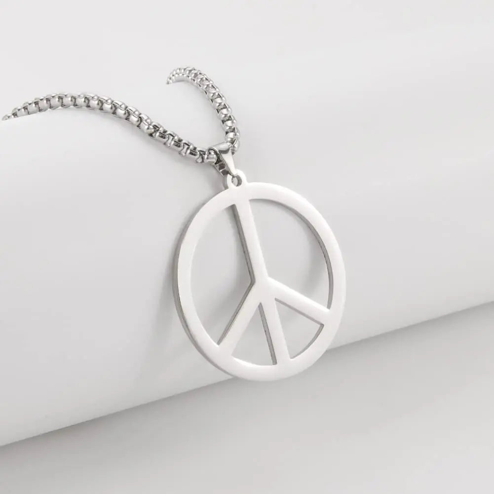Peace Symbol Halskette – Kette mit Peace-Anhänger für Damen & Herren