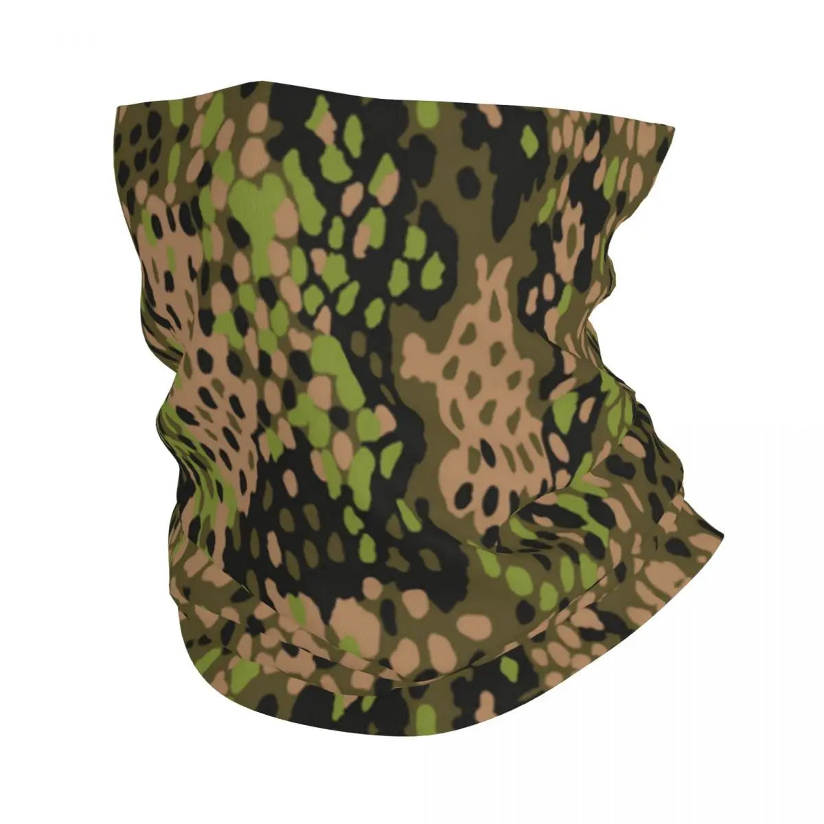 Splittertarn Schlauchtuch – Camouflage Multifunktionstuch aus Polyester – Bandana, Halstuch & Gesichtsschutz für Outdoor
