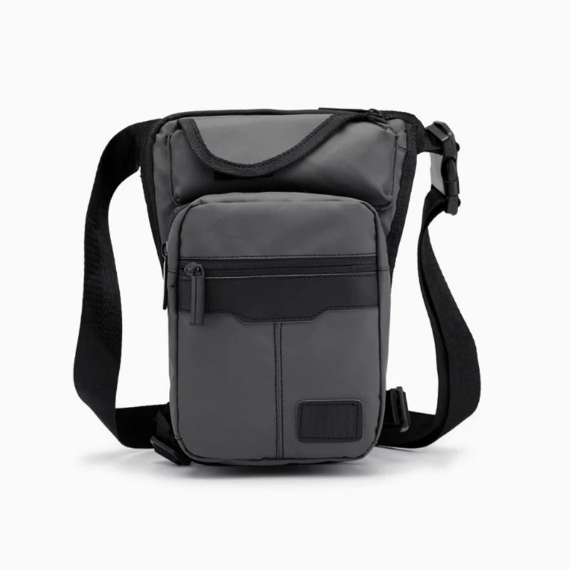Motorrad Beintasche – Multifunktionale Hüft- & Oberschenkeltasche aus PU – Schulter- & Crossbody Bag