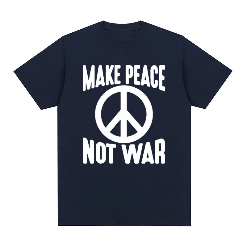 Make Love Not War Vintage T-Shirt – Baumwoll-Shirt mit Retro-Statement für Damen & Herren