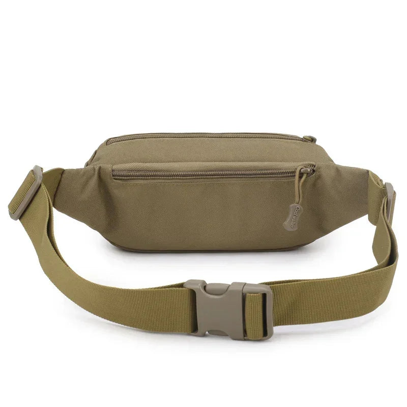 Herren Tactical Bauchtasche aus Oxford-Gewebe – Wasserdichte Hüft- & Crossbody-Tasche für Outdoor, Reisen & Alltag