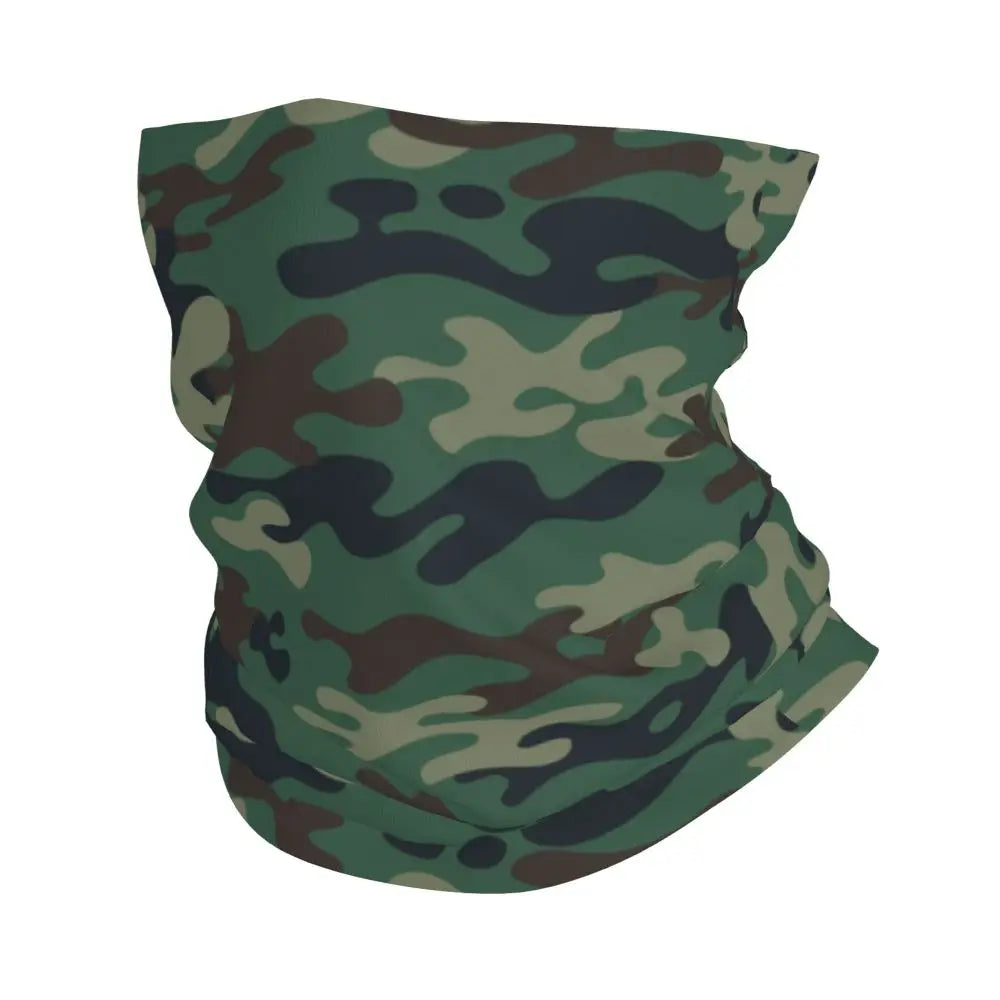 Splittertarn Schlauchtuch – Camouflage Multifunktionstuch aus Polyester – Bandana, Halstuch & Gesichtsschutz für Outdoor