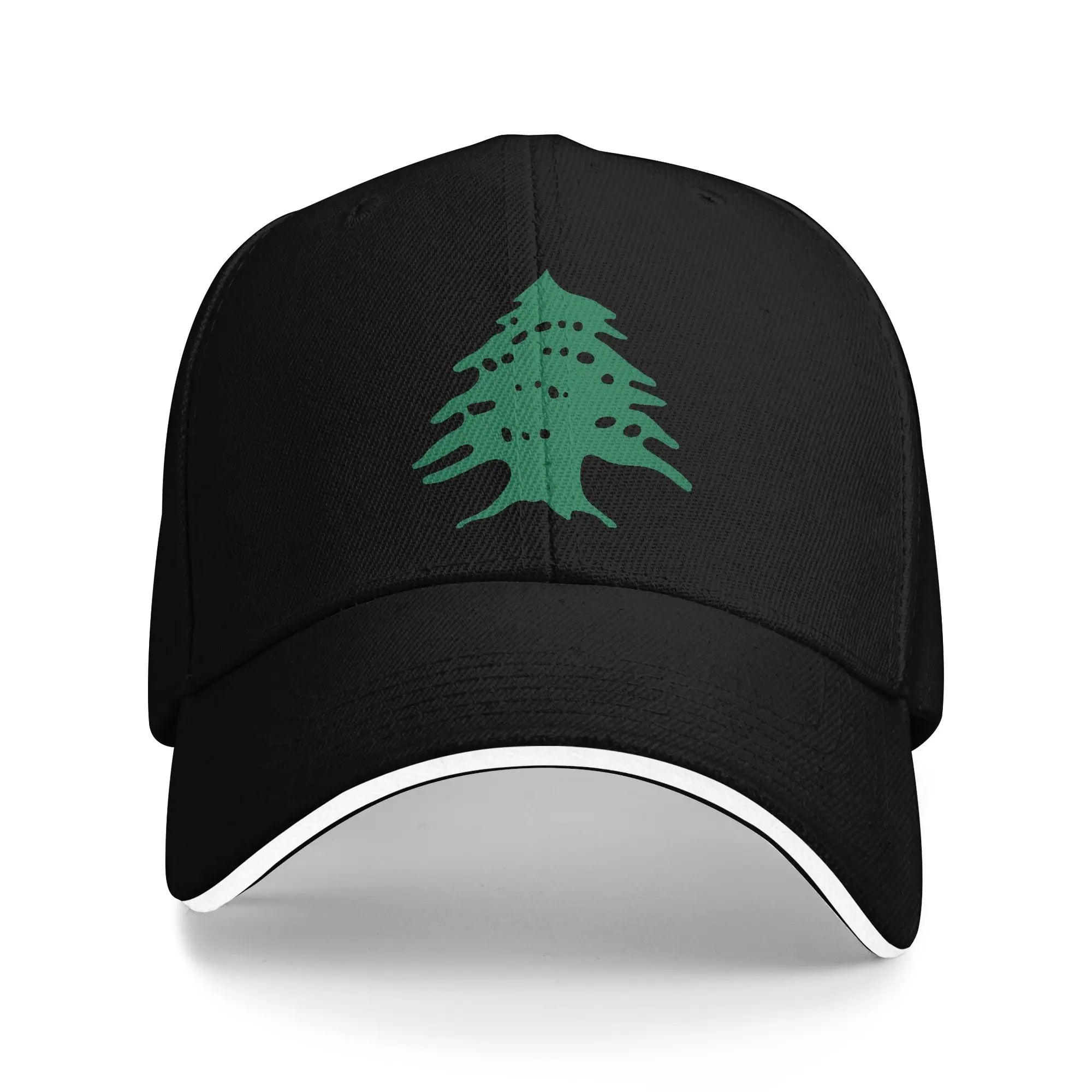 Lebanon Tree Baseball Cap – Unisex Snapback Cap mit Libanon-Zedernmotiv | Verstellbare Freizeitkappe