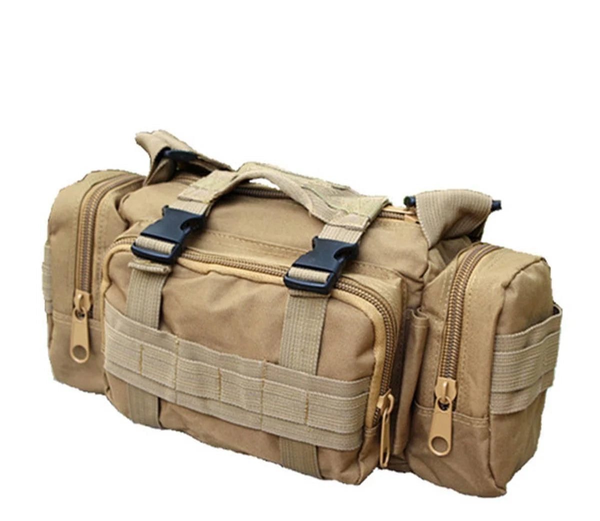 Outdoor Hüfttasche 3–5 L – Multifunktionale Waist Bag aus Nylon für Camping, Wandern & Trekking