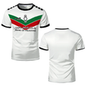 Palästina Fußball Jersey – Herren 3D-Print Sportshirt | Atmungsaktives Sommer T-Shirt