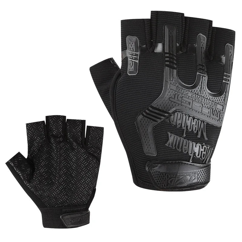 Taktische Outdoor-Handschuhe Halbfinger – Rutschfest & Verschleißfest – Für Fitness, Radfahren, Wandern & Outdoor