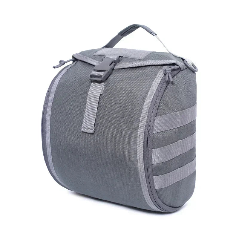 Taktische Helmtragetasche mit MOLLE-System – Gepolsterte Helmtasche aus 1000D Oxford-Nylon – 6 Liter