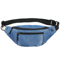 Unisex Bauchtasche aus Oxford-Gewebe – Wasserdichte Crossbody Gürteltasche für Reisen, Sport & Alltag