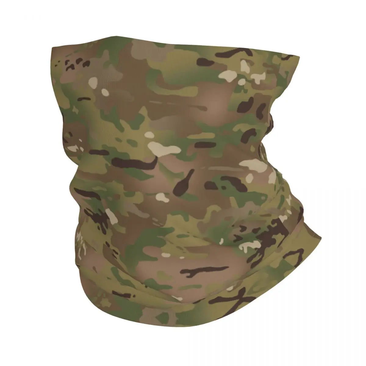 Splittertarn Schlauchtuch – Camouflage Multifunktionstuch aus Polyester – Bandana, Halstuch & Gesichtsschutz für Outdoor