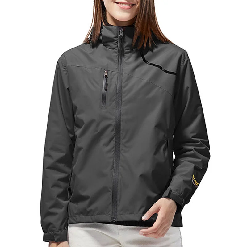 Wasserdichte Softshell Outdoorjacke mit Kapuze – Winddichte Herren & Damen Trekkingjacke für Hiking, Camping & Jagd