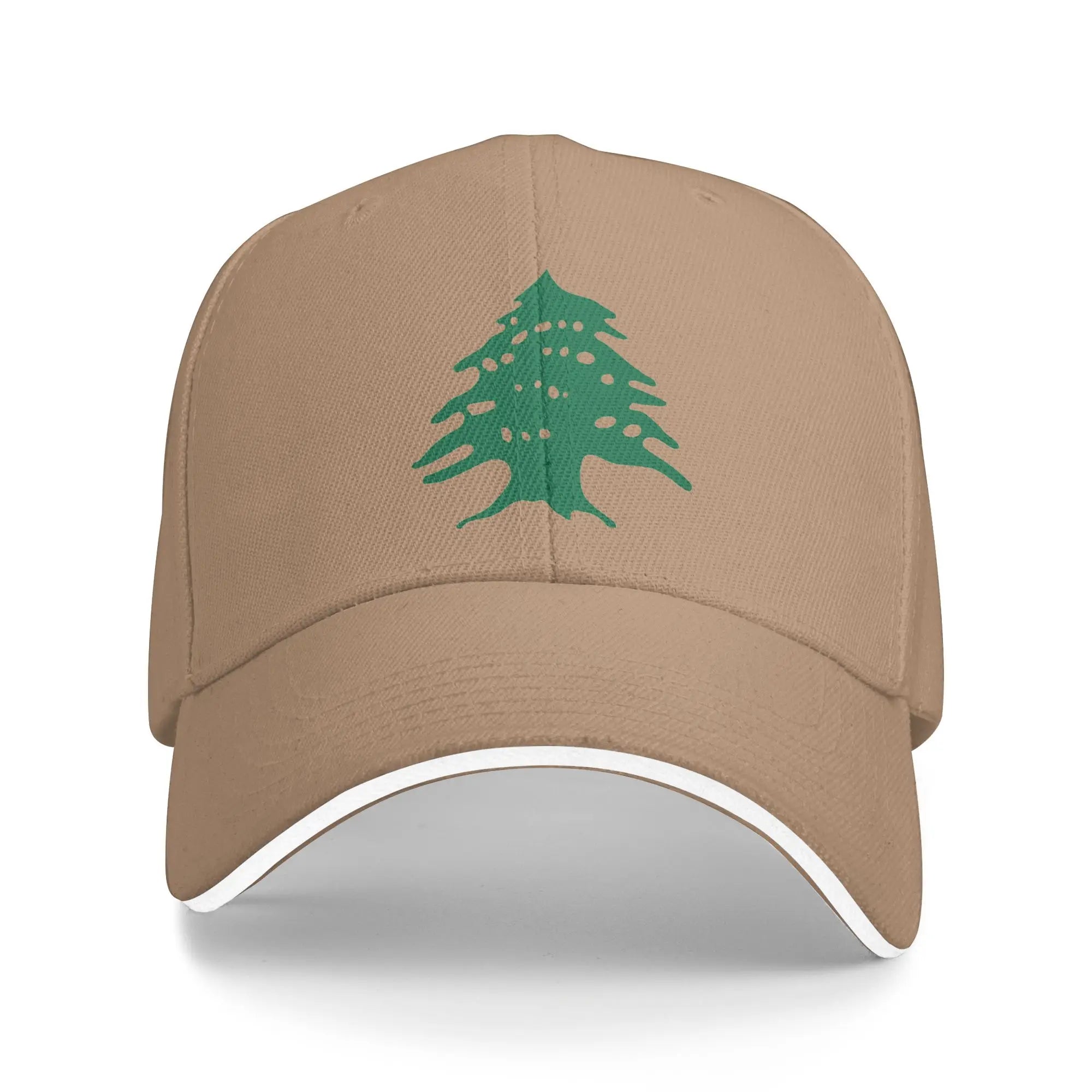 Lebanon Tree Baseball Cap – Unisex Snapback Cap mit Libanon-Zedernmotiv | Verstellbare Freizeitkappe
