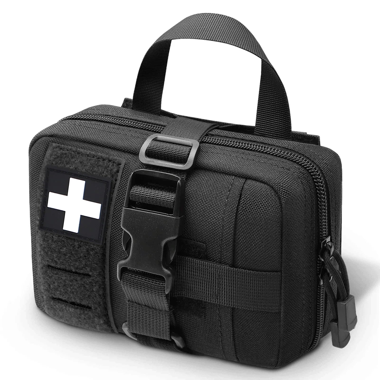 MOLLE IFAK Erste-Hilfe Tasche – Tactical Rip-Away Medic Pouch aus 1000D Nylon für Outdoor & EDC