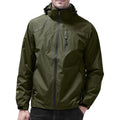 Wasserdichte Softshell Outdoorjacke mit Kapuze – Winddichte Herren & Damen Trekkingjacke für Hiking, Camping & Jagd