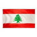 Libanon Flagge 90 × 150 cm – Hochwertige Polyester Fahne mit Metallösen – Für Innen- & Außenbereich