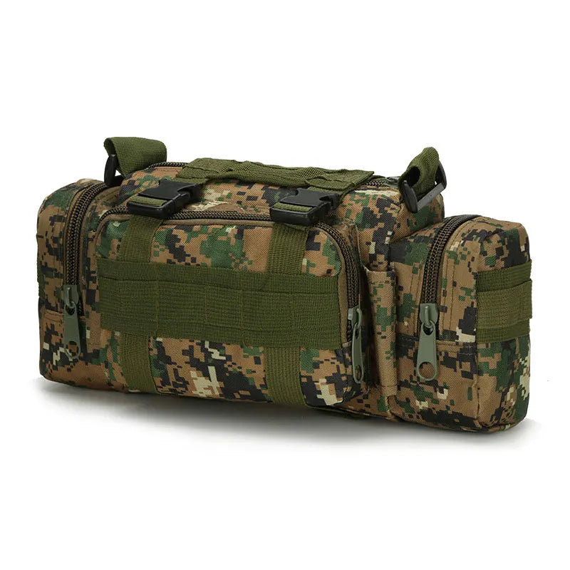 Outdoor Hüfttasche 3–5 L – Multifunktionale Waist Bag aus Nylon für Camping, Wandern & Trekking