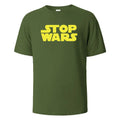 Stop Wars T-Shirt aus 100 % Baumwolle – Oversize Streetwear Shirt für Damen & Herren