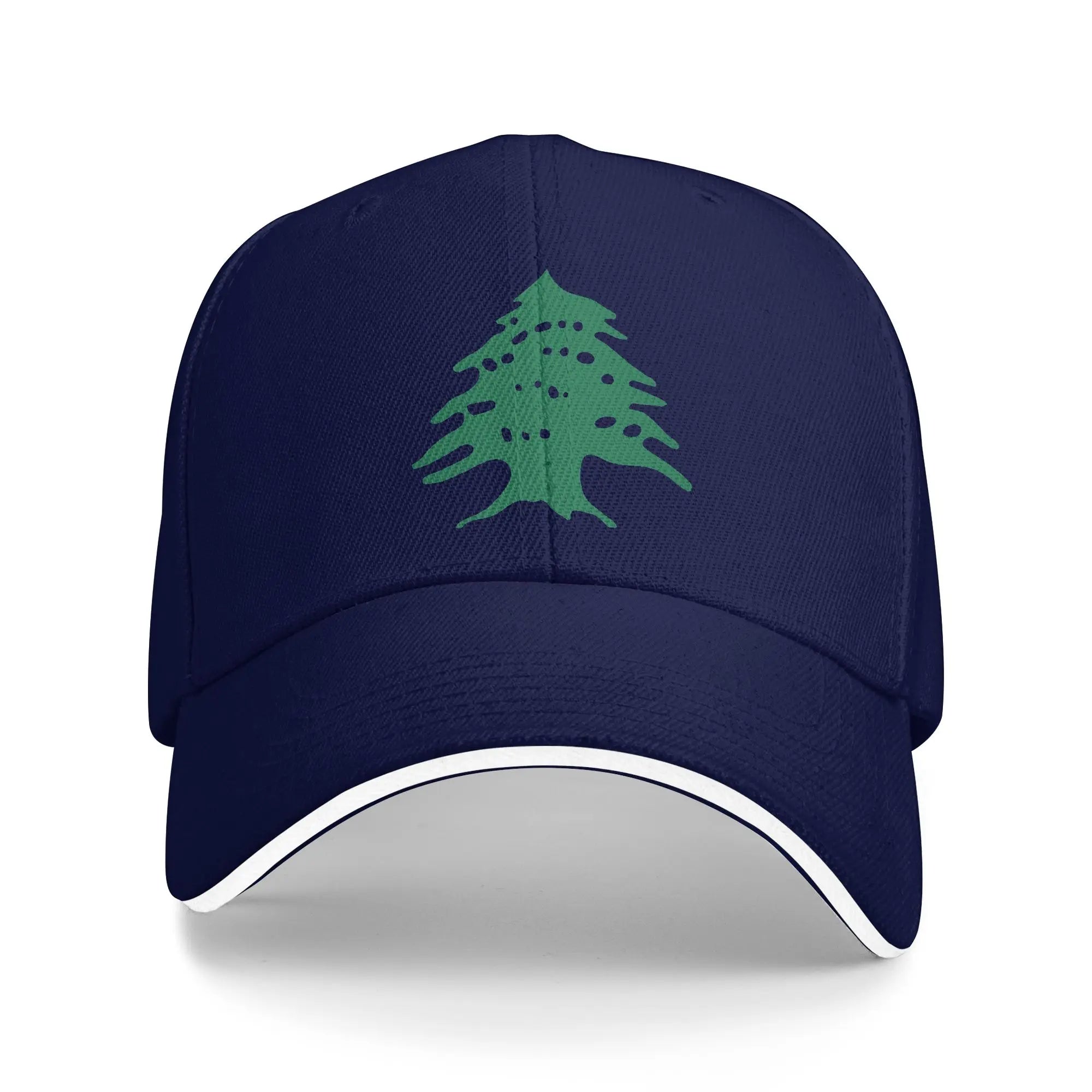 Lebanon Tree Baseball Cap – Unisex Snapback Cap mit Libanon-Zedernmotiv | Verstellbare Freizeitkappe