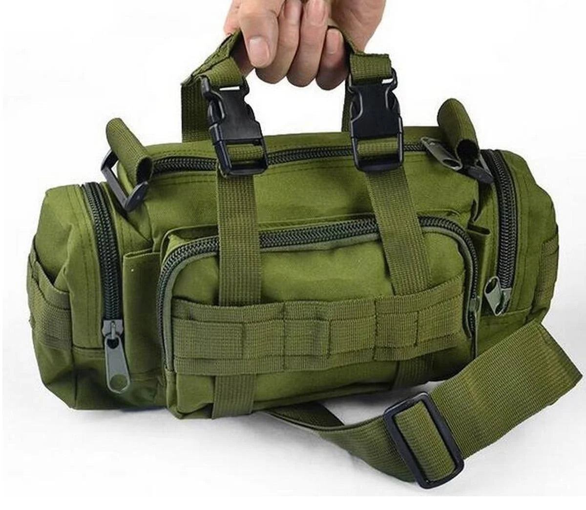 Outdoor Hüfttasche 3–5 L – Multifunktionale Waist Bag aus Nylon für Camping, Wandern & Trekking