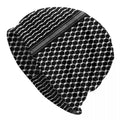 Palästina Beanie – Unisex Strickmütze mit traditionellem Muster