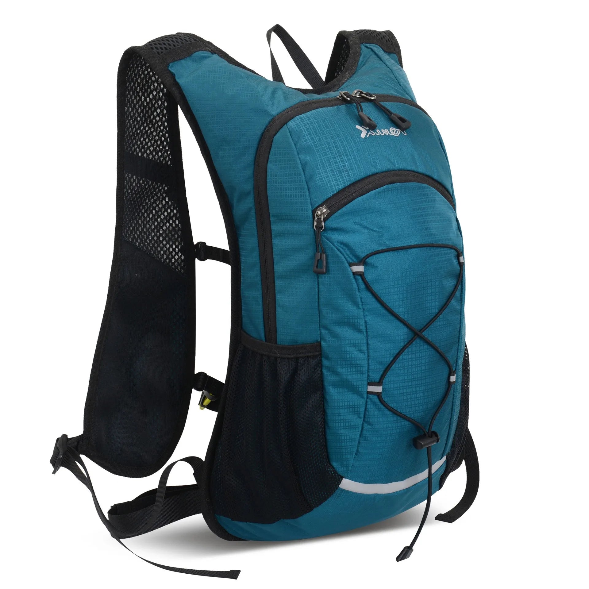 Hiking Rucksack mit Trinksystem-Fach – Leichter Outdoor & Fahrrad Rucksack aus Nylon – 26 × 18 × 48 cm