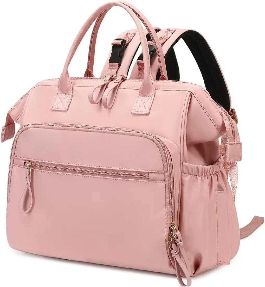 Baby Wickelrucksack – Große Wickeltasche für Mama mit viel Stauraum für Alltag, Reisen & Kinderwagen