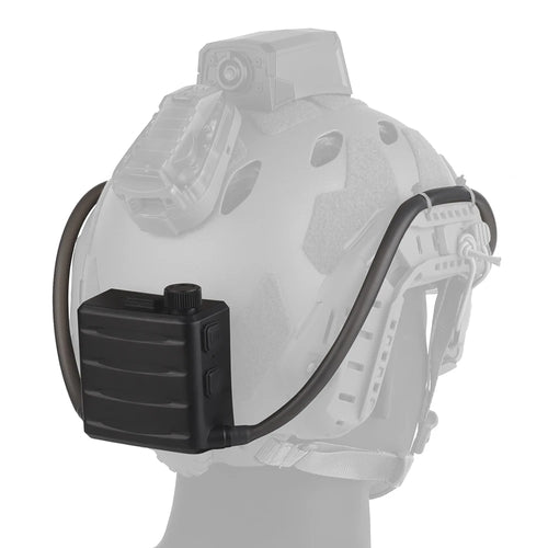Anti-Beschlag-Set für Schutzbrillen – Defogger mit Lüfter für Airsoft, Motorrad, Ski & Outdoor