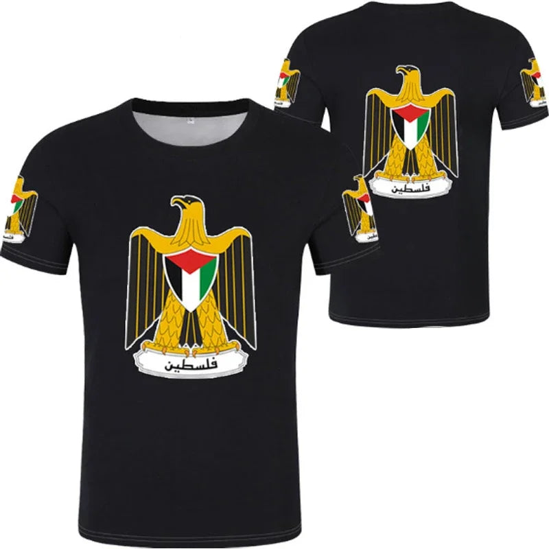 Palästina Flaggen T-Shirt – Sportliches Herren Trikot mit Grafikprint | Atmungsaktiv & Schnelltrocknend