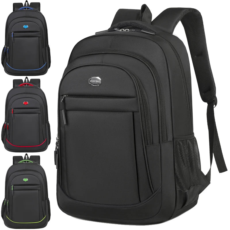 Unisex Rucksack aus Oxford-Gewebe – Laptop-Rucksack für Alltag, Schule, Büro & Reisen – Bis 20 Liter