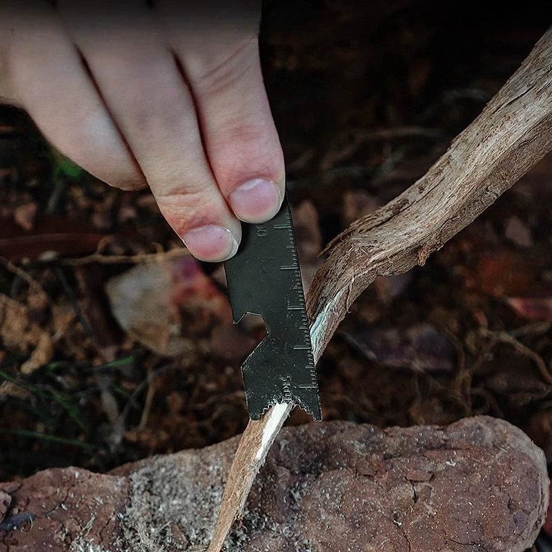 Wasserdichter Magnesium Feuerstarter – Outdoor Survival Flint & Steel Fire Kit, Zuverlässiges Feuerzeug-Werkzeug für Camping, Bushcraft & Notfallausrüstung