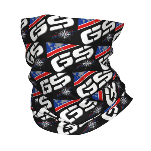 GS Motorrad Schlauchtuch – Multifunktionaler Neck Gaiter aus Polyester – Windschutz für Motorrad, Ski & Outdoor