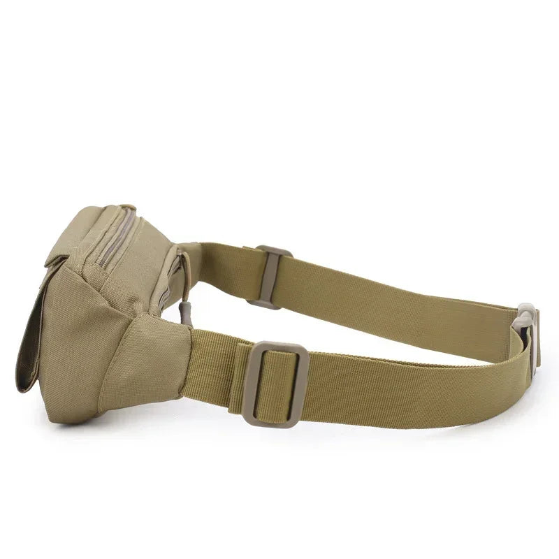 Herren Tactical Bauchtasche aus Oxford-Gewebe – Wasserdichte Hüft- & Crossbody-Tasche für Outdoor, Reisen & Alltag