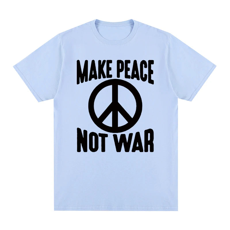 Make Love Not War Vintage T-Shirt – Baumwoll-Shirt mit Retro-Statement für Damen & Herren