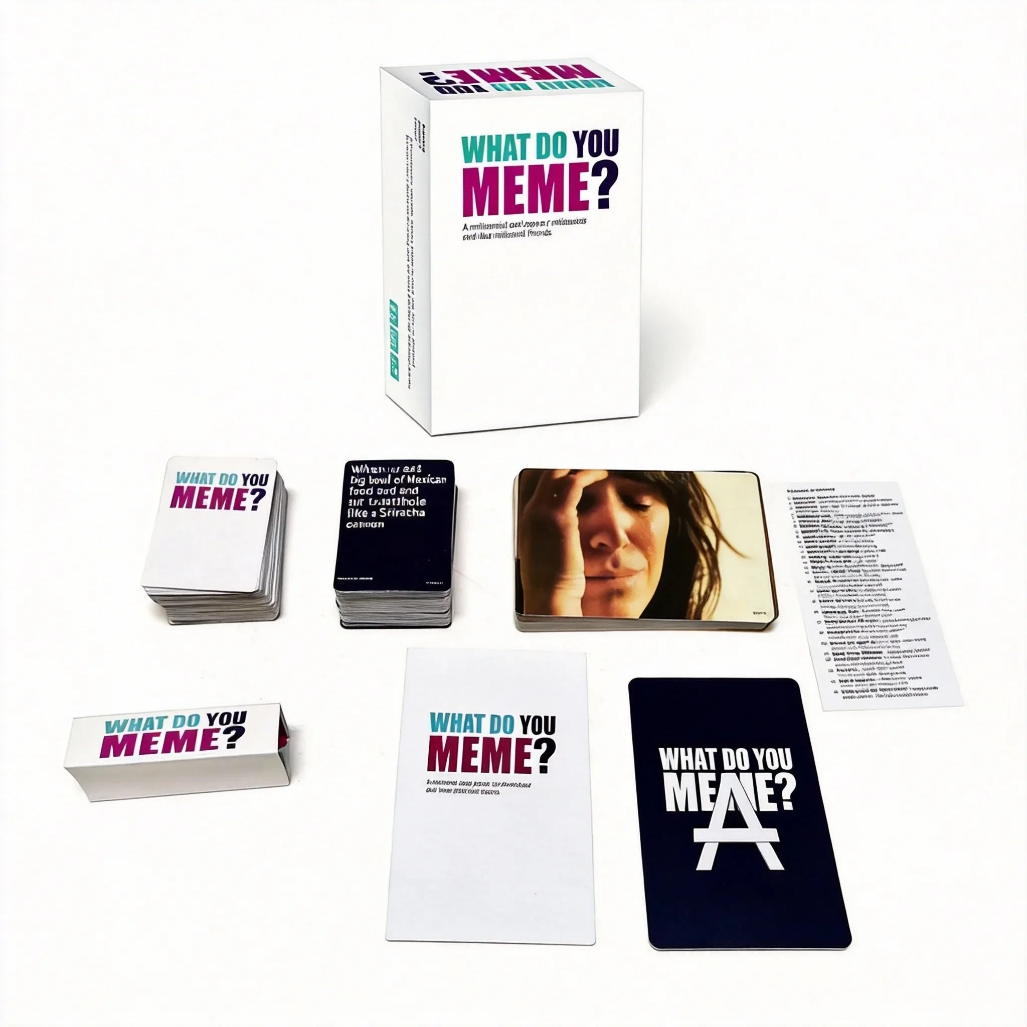 What Do You Meme? Party Kartenspiel – Englische Version – Lustiges Meme-Spiel für Erwachsene & Jugendliche ab 14 Jahren