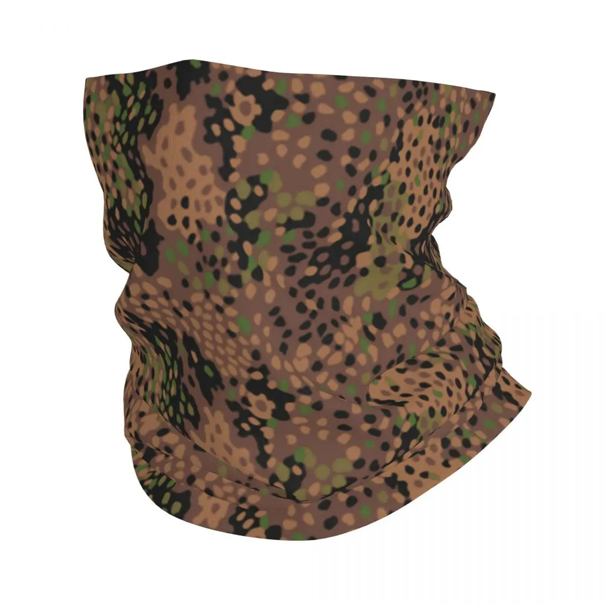 Splittertarn Schlauchtuch – Camouflage Multifunktionstuch aus Polyester – Bandana, Halstuch & Gesichtsschutz für Outdoor