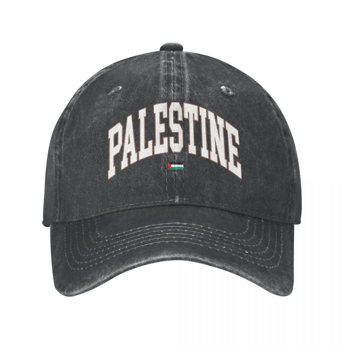 Palästina Baseball Cap – Vintage Used-Look Kappe mit Flaggenmotiv | Unisex