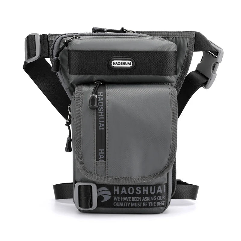 Motorrad Beintasche – Multifunktionale Hüft- & Oberschenkeltasche aus PU – Schulter- & Crossbody Bag