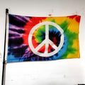 Peace Flagge 90 × 150 cm – Dekoflagge aus Polyester für Innen- & Außenbereich