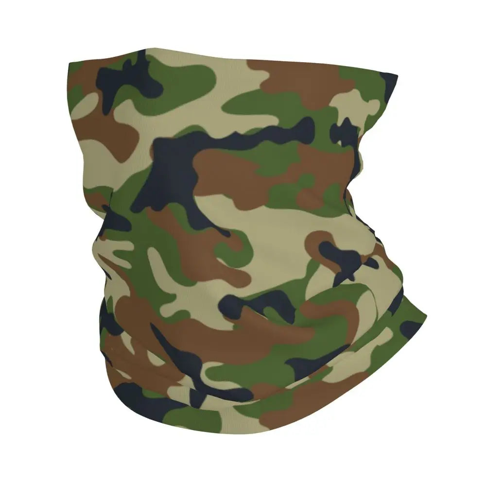 Splittertarn Schlauchtuch – Camouflage Multifunktionstuch aus Polyester – Bandana, Halstuch & Gesichtsschutz für Outdoor