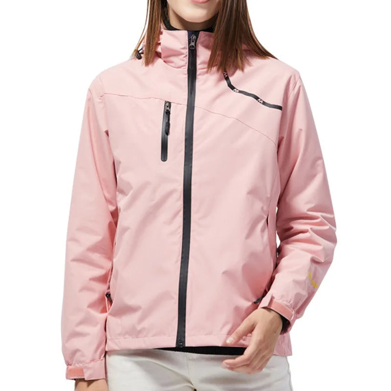 Wasserdichte Softshell Outdoorjacke mit Kapuze – Winddichte Herren & Damen Trekkingjacke für Hiking, Camping & Jagd