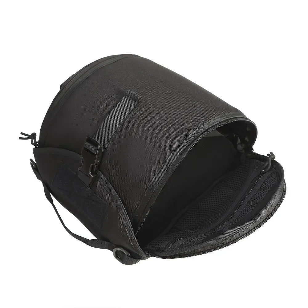 Taktische Helmtragetasche mit MOLLE-System – Gepolsterte Helmtasche aus 1000D Oxford-Nylon – 6 Liter