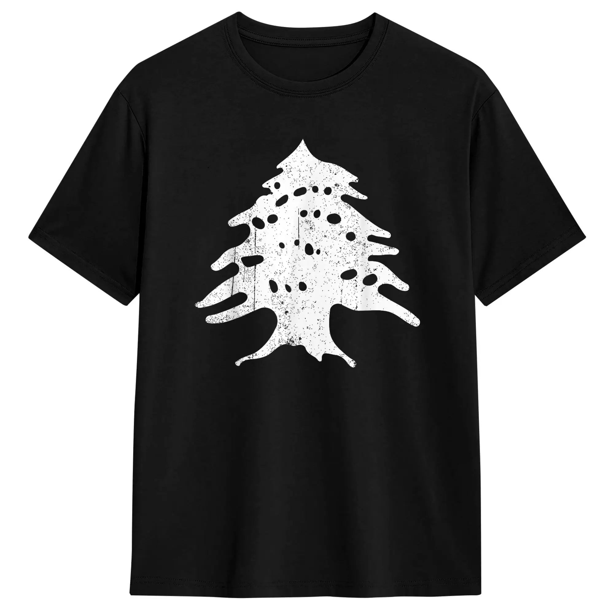 Libanon & Palästina T-Shirt aus 100 % Baumwolle – Unisex Kurzarmshirt mit Flaggen-Design