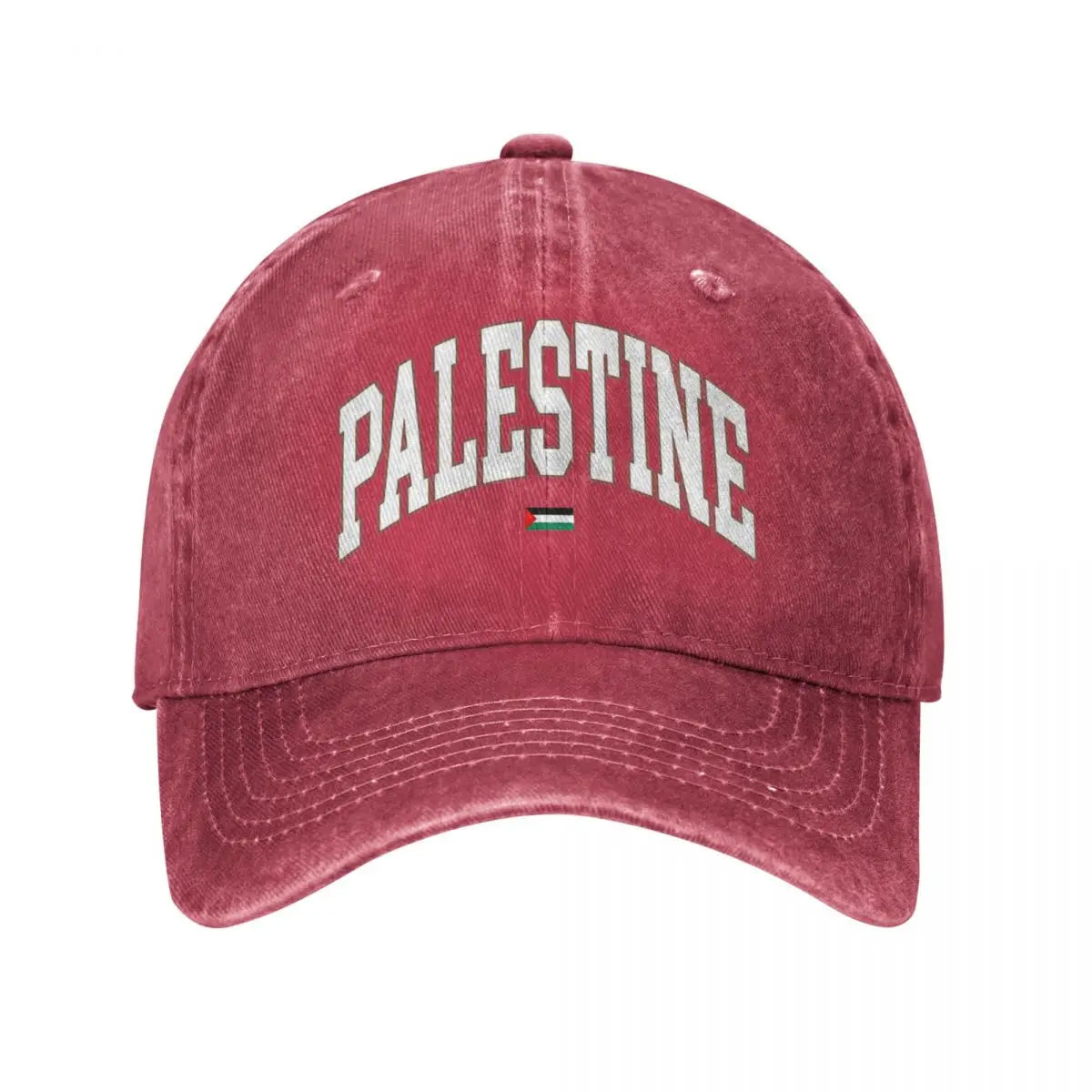 Palästina Baseball Cap – Vintage Used-Look Kappe mit Flaggenmotiv | Unisex