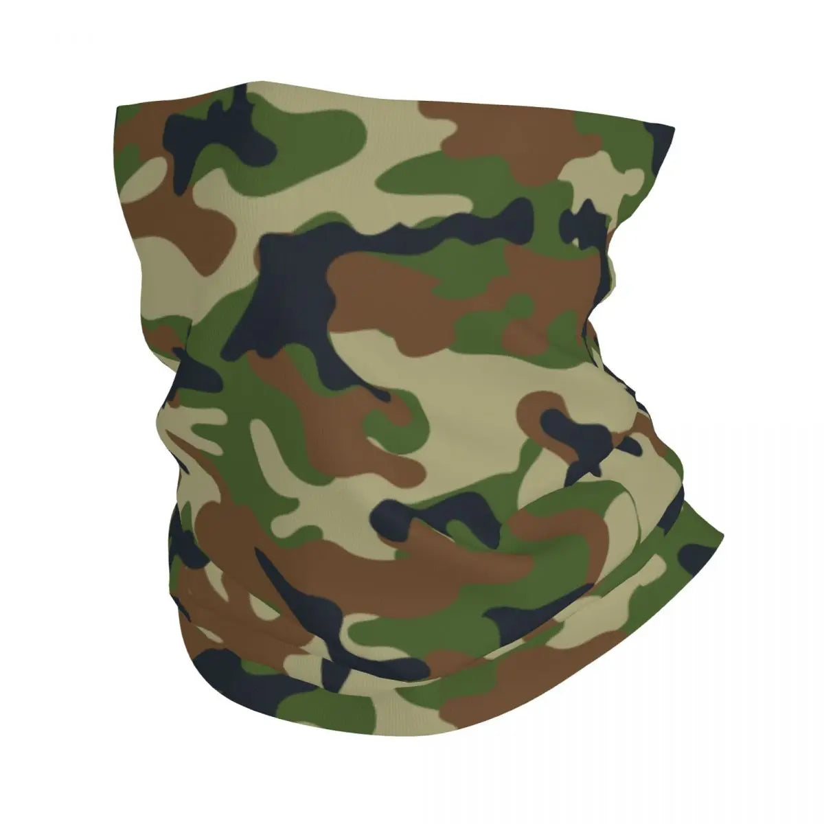 Splittertarn Schlauchtuch – Camouflage Multifunktionstuch aus Polyester – Bandana, Halstuch & Gesichtsschutz für Outdoor