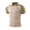 Herren Tactical T-Shirt – Kurzarm Outdoor Shirt aus Baumwoll-Polyester-Mix für Hiking, Camping & Freizeit