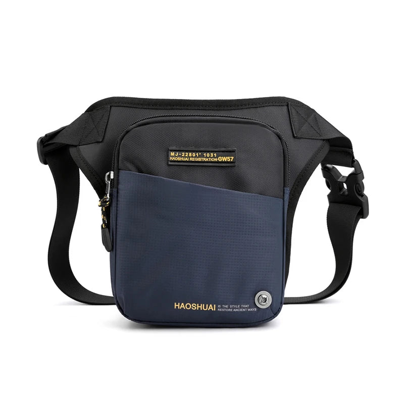Motorrad Beintasche – Multifunktionale Hüft- & Oberschenkeltasche aus PU – Schulter- & Crossbody Bag
