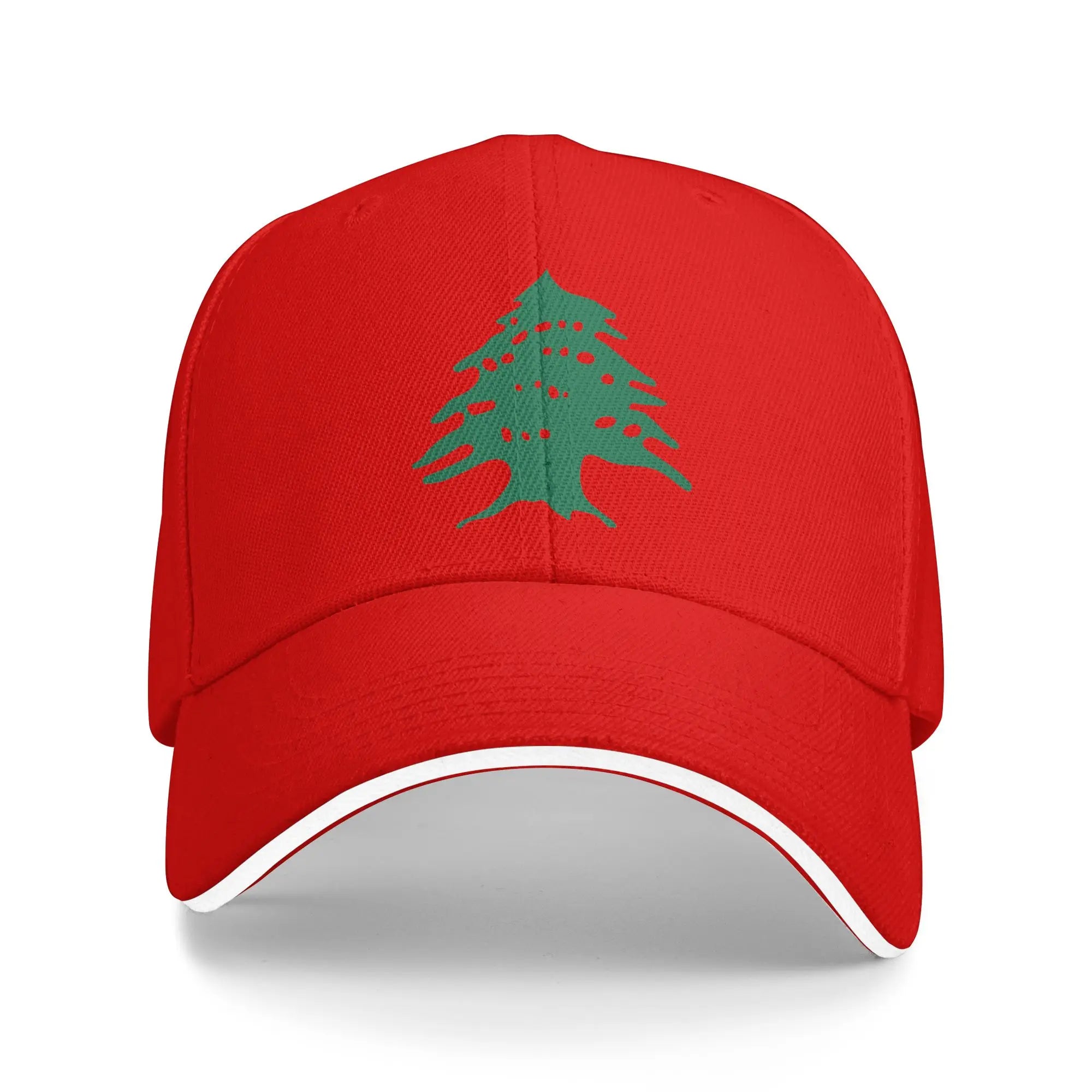 Lebanon Tree Baseball Cap – Unisex Snapback Cap mit Libanon-Zedernmotiv | Verstellbare Freizeitkappe