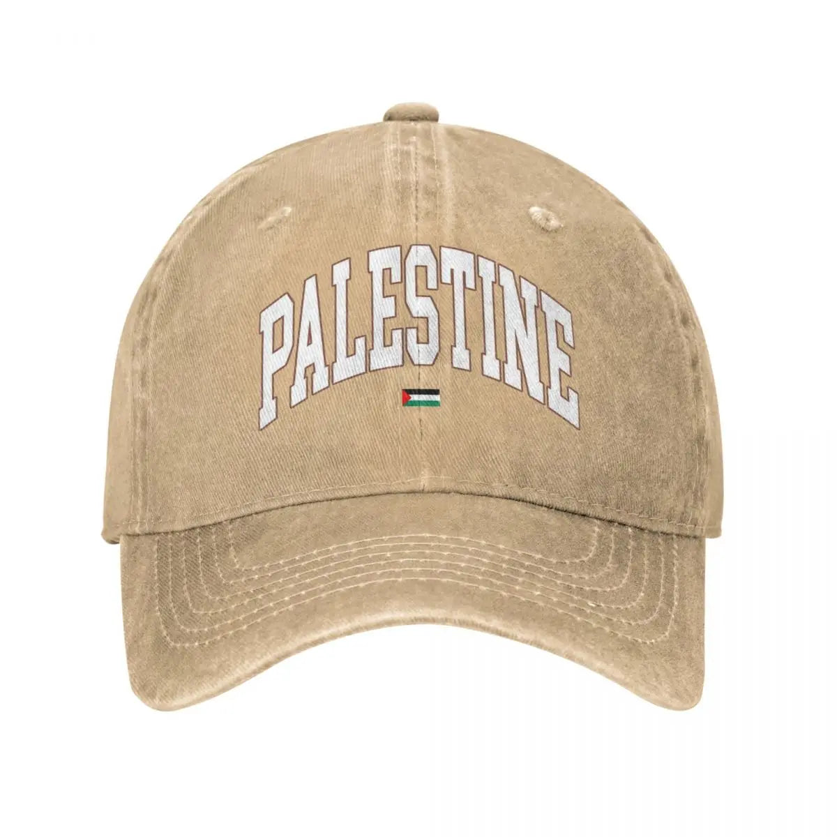 Palästina Baseball Cap – Vintage Used-Look Kappe mit Flaggenmotiv | Unisex