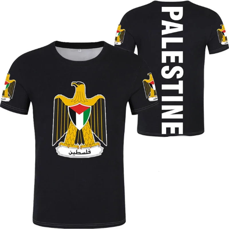 Palästina Flaggen T-Shirt – Sportliches Herren Trikot mit Grafikprint | Atmungsaktiv & Schnelltrocknend