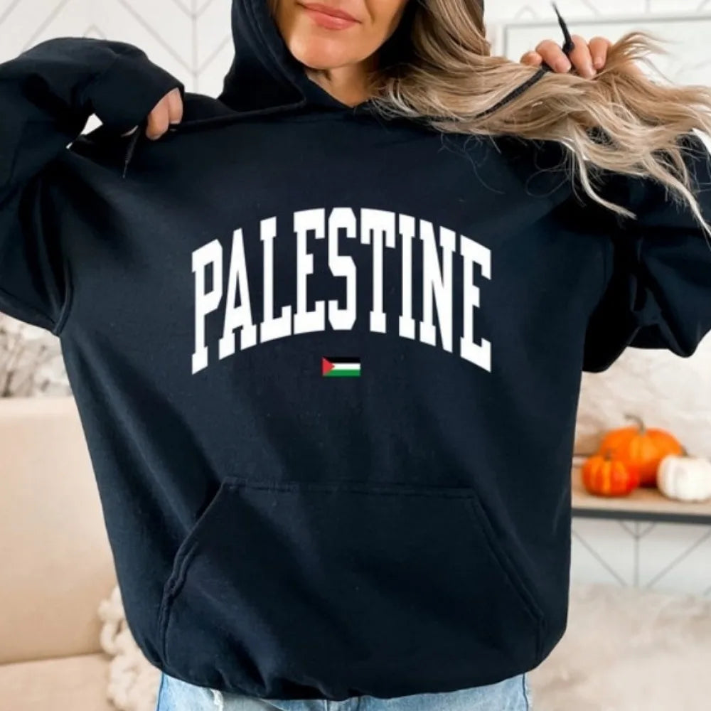 Palästina Hoodie – Unisex Kapuzenpullover mit Print | Warmer Casual Pullover